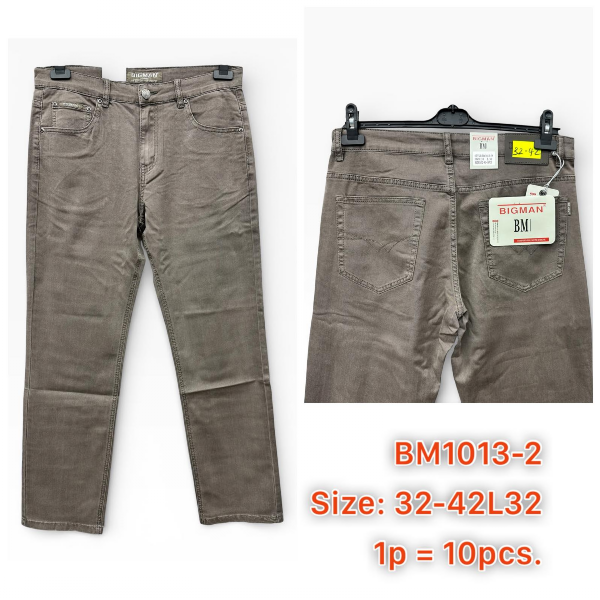 Spodnie męskie jeans Roz 32-42, 1 Kolor .Paczka 10 szt